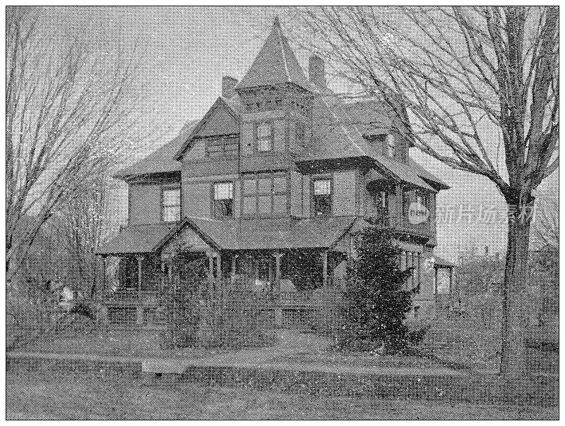 汉普顿县，马萨诸塞州的古董形象:住宅TC Page，东街